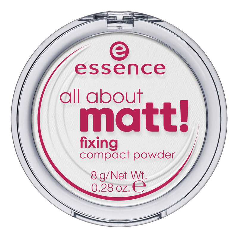 essence | All About Matt! Fixing Compact Powder | Translucent - For All Skin Tones and Types Essence