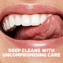 Lumineux Teeth Whitening Sonic Bamboo Electric Toothbrush for Adults - Includes 2 Soft Bristle Replaceable Bamboo Toothbrush Heads, Charging Station & USB Charge Cord - Rechargeable, Light Blue