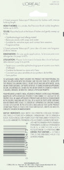 L'Oreal Paris Makeup Original Telescopic Lengthening Mascara, Black Brown, 0.27 Fl Oz (1 Count) L'Oreal Paris