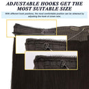 GOO GOO Wire Hair Extensions Dark Brown, 95g 16 Inch Straight Hair Extensions Human Hair Layered Hair Pieces with Invisible Fish Line Wire Hair Extensions for Women GOO GOO
