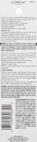 L'Oréal Paris Infallible Matte-Matic Mechanical Eyeliner, Taupe Grey, 0.01 oz. L'Oréal Paris