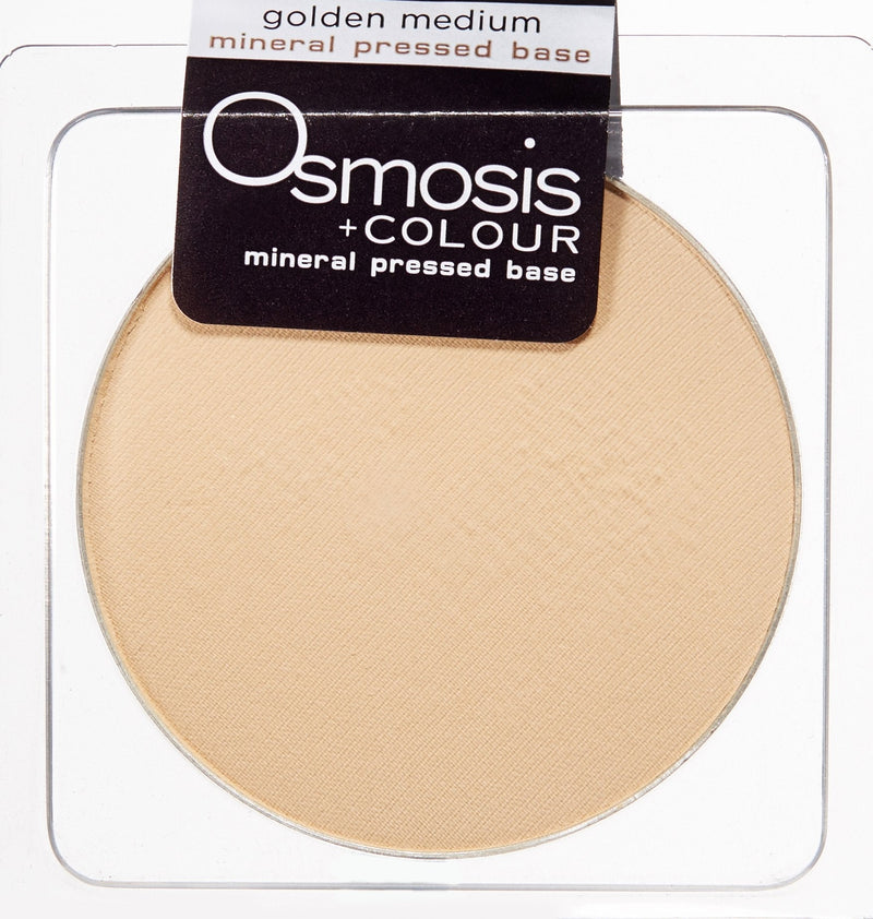 Osmosis Skincare Mineral Pressed Base Refill, Golden Medium ACE