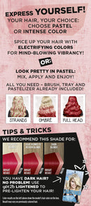 Got2b Creative Semi-Permanent Hair Color, 092 Luscious Red Got2B