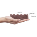 MY Konjac Sponge All Natural Fiber Body Sponge with moisturizing French Red Clay. Excellent for dry or mature skin types. Leaping Bunny Cruelty Free and The Vegan Society approved. MY KONJAC SPONGE