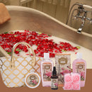 Draizee Spa Luxurious Home Relaxation Lovely Fragrance Gift Bag for Woman (British Rose, 6 Pieces) -