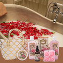 Draizee Spa Luxurious Home Relaxation Lovely Fragrance Gift Bag for Woman (British Rose, 6 Pieces) -
