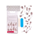 KISS Jelly Fantasy Translucent Nails Amazing Gel Look Ultra Smooth Finish Sculpted Nail - KGFJ04 Kiss Products, Inc.