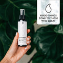 Sweet Sweat Waist Trimmer Cleaning Spray | Freshen & Clean Neoprene Trimmers, Yoga Mat, Gym Equipment & More! | Made with Lemongrass & Sage Oil - 4oz Spray Sports Research