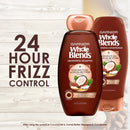 Garnier Whole Blends Sustainably Sourced Coconut Oil and Cocoa Butter Leave in Conditioner Treatment to Smooth and Control Frizzy Hair, 5.1 Fl Oz Garnier