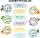 Fiora Naturals Shower Steamers Aromatherapy Gift- 6 Shower Bombs Vapor Tablets with Essential Oils for Stress Relief Vaporizing Spa Shower, Bath Bomb for Shower, Mothers Day Gift for her Fiora Naturals Store