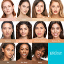 purlisse Perfect Glow BB Cream SPF 30: Cruelty-Free & Clean, Paraben & Sulfate-Free, Medium Coverage, Hydrates with Jasmine | Light Warm 1.4oz pūrlisse