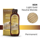 Clairol Professional Permanent Liquicolor for Blonde Hair Color, 8gn Light Gold Neutral Blonde, 2 oz Clairol Professional