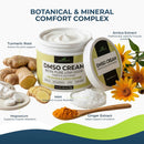 DMSO Cream 99.9% Pure Pharmaceutical Grade for Topical Muscle & Joint Comfort with MSM, Arnica & Magnesium - Support for Knees, Back, Shoulders and Workout Muscle Recovery Infinity Warehouse
