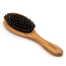 Boar Bristle Hair Brush Set - Designed for Kids, Women and Men. Natural Bristle Brushes Work Best for Thin and Fine Hair, Add Healthy Shine, Improve Texture, Reduce Frizz. Wood Wet Detangler Comb Chibello
