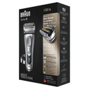 Braun Electric Razor for Men, Series 9 9330s Electric Shaver, Pop-Up Precision Trimmer, Rechargeable, Wet & Dry Foil Shaver with Travel Case, Silver Braun Store