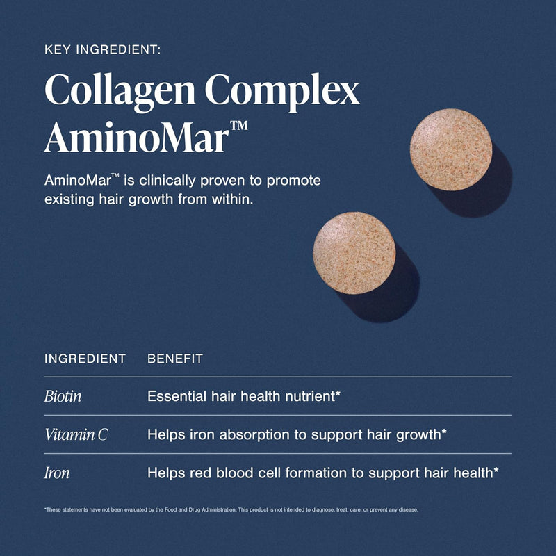 Viviscal Hair Growth Supplements For Women For Thicker, Fuller Hair, Nourishes Thinning & Loss, With Proprietary Collagen Complex, 60 Tablets, 1 Month Supply Infinity Warehouse