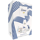 Dove Gift Set Deep Moisture Body Wash 12oz and Crushed Macadamia and Rice Milk Scrub 10.5oz Dove Store