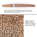 GEX Wig Grip Band Adjustable Wig Comfort Band with Adjustable Hook and Loop Fastener Non Slip Breathable Thin Head Hair Band to Keep Wig Secured and Prevent Headaches (Tan) gexworldwide