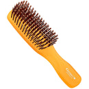 Giorgio GION2O Neon Orange 6.25 inch Gentle Touch Detangler Hair Brush for Men and Women. Soft Bristles for Sensitive Scalp. Wet and Dry for all Hair Types. Scalp Massager Brush Stimulate Hair Growth GIORGIO Store