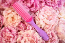 Denman Original Styler, 7 Row for Detangling, Blow-drying, Styling & Smoothing the Hair, African Violet D3 Denman