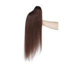 14 Inches 100% Remy Claw/Jaw Clip In Human Hair Ponytail Extension One Piece Human Ponytail Hairpiece Pony Tail Extensions Long Straight For Women