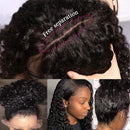 Water Wave Lace Front Wigs Human Hair pre plucked 20 inch Human Hair Lace Front Wigs for Black Women Wet and Wavy Water Wave Human Hair Wig TESLAL Store