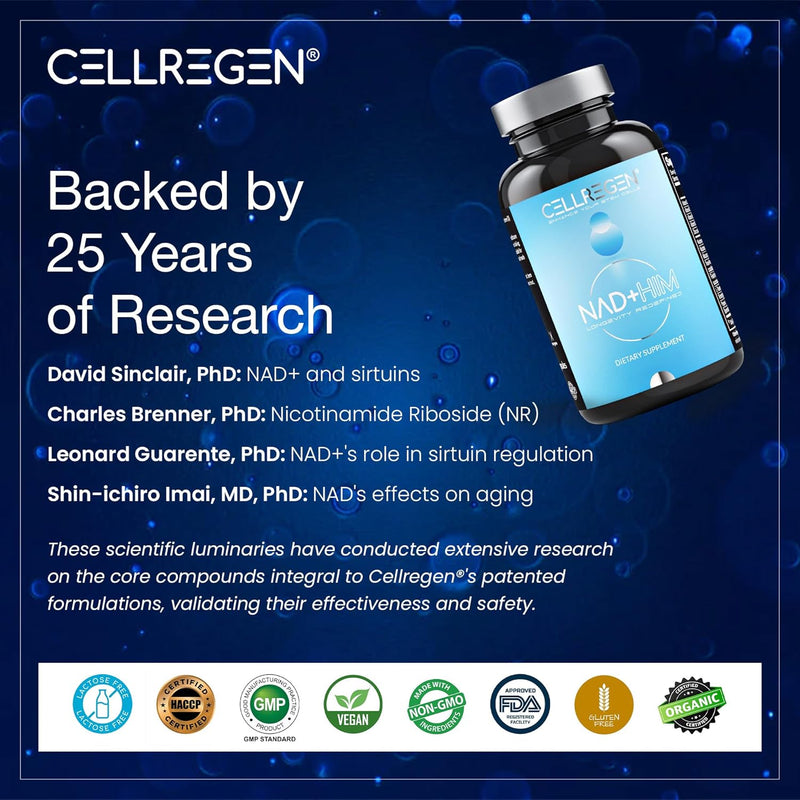 NAD HIM NAD Supplement Nicotinamide Riboside Wellness Formula, Help Restore NAD Levels, Support Testosterone Levels, NAD Supplement for Men, Non-GMO Gluten-Free, 90 Capsules Infinity Warehouse