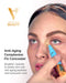 Veil Cosmetics | Complexion Fix Concealer | Shade 2N Light Neutral | Multi-Use Leakproof Pen | Oil-Free, Liquid, Concealer, Highlighter & Corrector | Vegan | Cruelty, Paraben, & Fragrance Free Veil Cosmetics