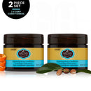 HASK ARGAN OIL Repairing Deep Conditioner Treatments for all hair types, color safe, gluten free, sulfate free, paraben free - Pack of 2 Jars HASK
