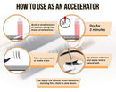 Lash Bonder for Eyelash Extensions | Lash Glue Accelerator - Forabeli Max Solution Glue Aid | Speed up Cure Time for Low Humidity and Slow Drying Adhesive | Booster and Activator with Sealer Effect Forabeli