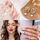 120 Pcs 3D Acrylic Butterfly Charms for Nails 24 Colors Butterfly Nail Glitter Sets Butterfly Nail Charms for Nail Art Decoration DIY Resin Mold Crafts Design JANYUN
