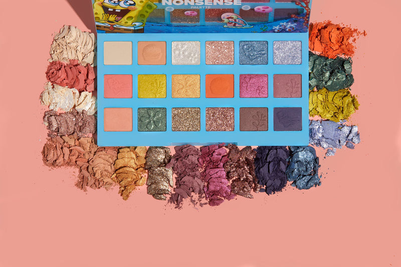 Wet n Wild Palette SpongeBob Squarepants Makeup Eyeshadow and Makeup Pigment Set 1114233, Nautical Nonsense, 0.82 Ounce Wet n Wild