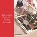 Mirabella Eye Love You Neutral Shimmer Eyeshadow Palette - Makeup Palette w/Ultra Pigmented Pressed Powders, Creamy Matte & Shimmer Brown Eyeshadow Shades - Rendezvous Infinity Warehouse