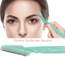 Tinkle Eyebrow Razor, 3ct per pack (1pk) Dermaplaning Razor Tool | Skincare Party Favors | Dermaplaning Tools DORCO