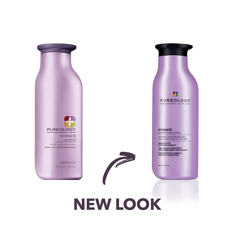 Pureology Hydrate Moisturizing Shampoo | For Medium to Thick Dry, Color Treated Hair | Sulfate-Free | Vegan martinandmark.com