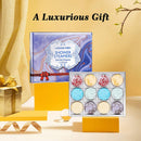 Lagunamoon Shower Steamers Aromatherapy Set of 12 for Relaxation, Shower Bomb with Essential Oils for Home Spa, Perfect Self Care Gifts for Women, Relaxation Gifts for Moms Lagunamoon