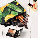 FUNFUN HOME Cosmetic Bags, Mini Makeup Bags for Women, Functional Makeup Pouch Travel Makeup Case with Zipper, Waterproof Toiletries Organizer Bag, Cute Makeup Bags Ideal Gifts for Girls (Banana) FUN FUN HOME