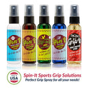 Grip-iT Hand Grip Spray | Better Grip for Aerial Silks & Yoga Swing | Tennis Racket Grip Tape & Pickle Ball Raquette Grip Replacement | Confident Pole Grip for Pole Dancing | Rosin Based 2 oz SPIN IT GRIPPING SOLUTION