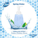 Dial Complete Anti-bacterial Foaming Hand Wash, 60 oz of Foaming Hand Soap. 2-Scent Variety Pack Spring Water/Pear, 15 Fluid Ounces Each (4 pack) Dial