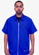 King Midas Barber Jacket (2XL, Royal Blue) King Midas
