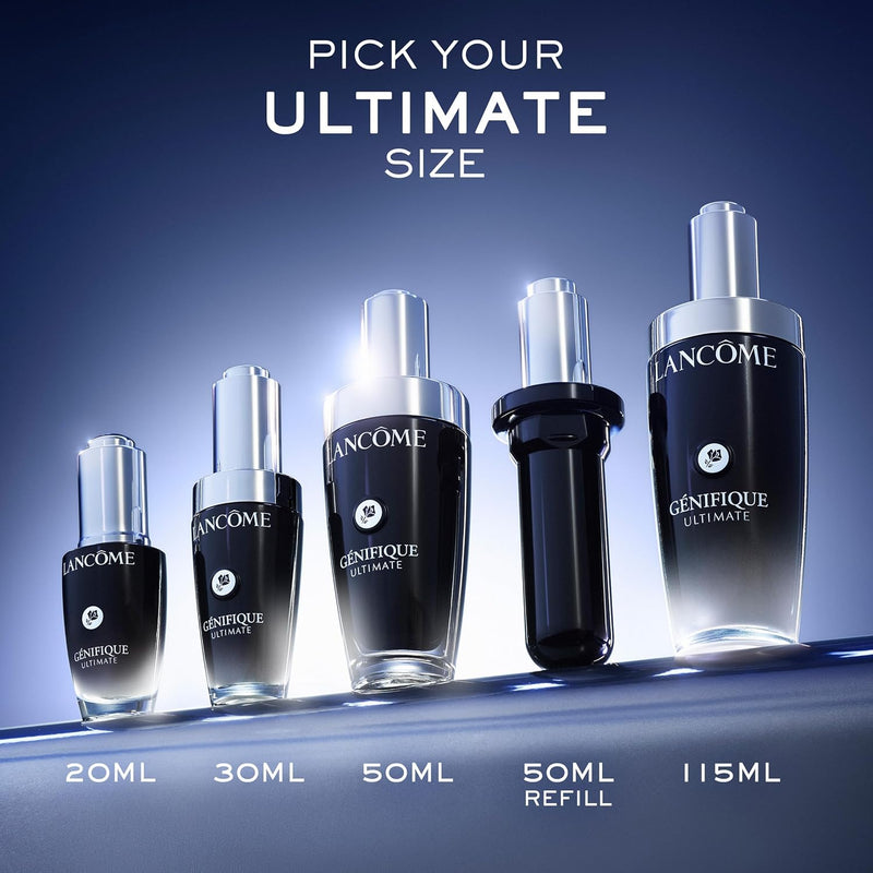 Lancôme Génifique Ultimate Dual Recovery Face Serum- Anti-Aging Serum Visibly Improves Fine Lines, Rough Texture, Plumpness and Even Skintone - with Beta Glucan and, Hyaluronic Acid Infinity Warehouse