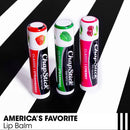 ChapStick Classic Spearmint, Cherry and Strawberry Lip Balm Tubes Variety Pack - 3 Count (Pack of 1) Chapstick