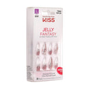 KISS Jelly Fantasy Translucent Nails Amazing Gel Look Ultra Smooth Finish Sculpted Nail - KGFJ04 Kiss Products, Inc.