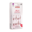 KISS Jelly Fantasy Translucent Nails Amazing Gel Look Ultra Smooth Finish Sculpted Nail - KGFJ04 Kiss Products, Inc.