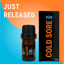 Cold Sore KUR + Heals Cold Sore in Half The time + Stops Spread + immediate Pain Relief KÜR Solutions