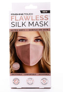 Finishing Touch Flawless Silk Face Mask Washable Soft and Gentle on Skin, Blush, 1 Count Finishing Touch