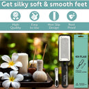 [Colossal Pedicure Rasp Foot File + Toenail Clipper] KN FLAX Premium Foot care Pedicure Surgical grade Stainless steel file with Thick Nails, Large Fingernail Toe Nail Clippers KN FLAX