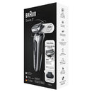 Braun Electric Razor for Men, Series 7 360 Flex Head Foil Shaver with Precision Beard Trimmer, Rechargeable, Wet & Dry and Travel Case, Black, 5 Piece Set Braun