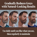 Just for Men Just For Men Control GX Grey Reducing Beard Wash, Gradually Colors Mustache and Beard, 4 Fl Oz, Pack of 3 Just for Men Store