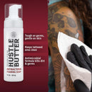 Hustle Butter Tattoo Soap & Aftercare Balm - Antibacterial Soap, Safe To Use While Healing, Vegan, No Petroleum - 5 Ounce Balm & 7 Ounce Tattoo Wash Kit Infinity Warehouse